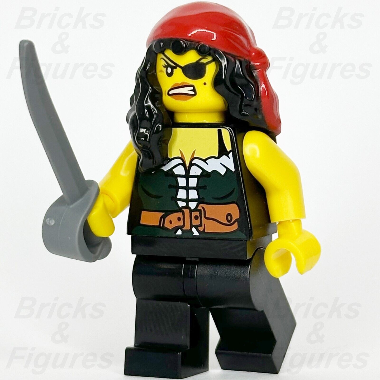 LEGO Pirates Pirate Queen Minifigure Chess III Games 40158 pi172 Minifig - Bricks & Figures