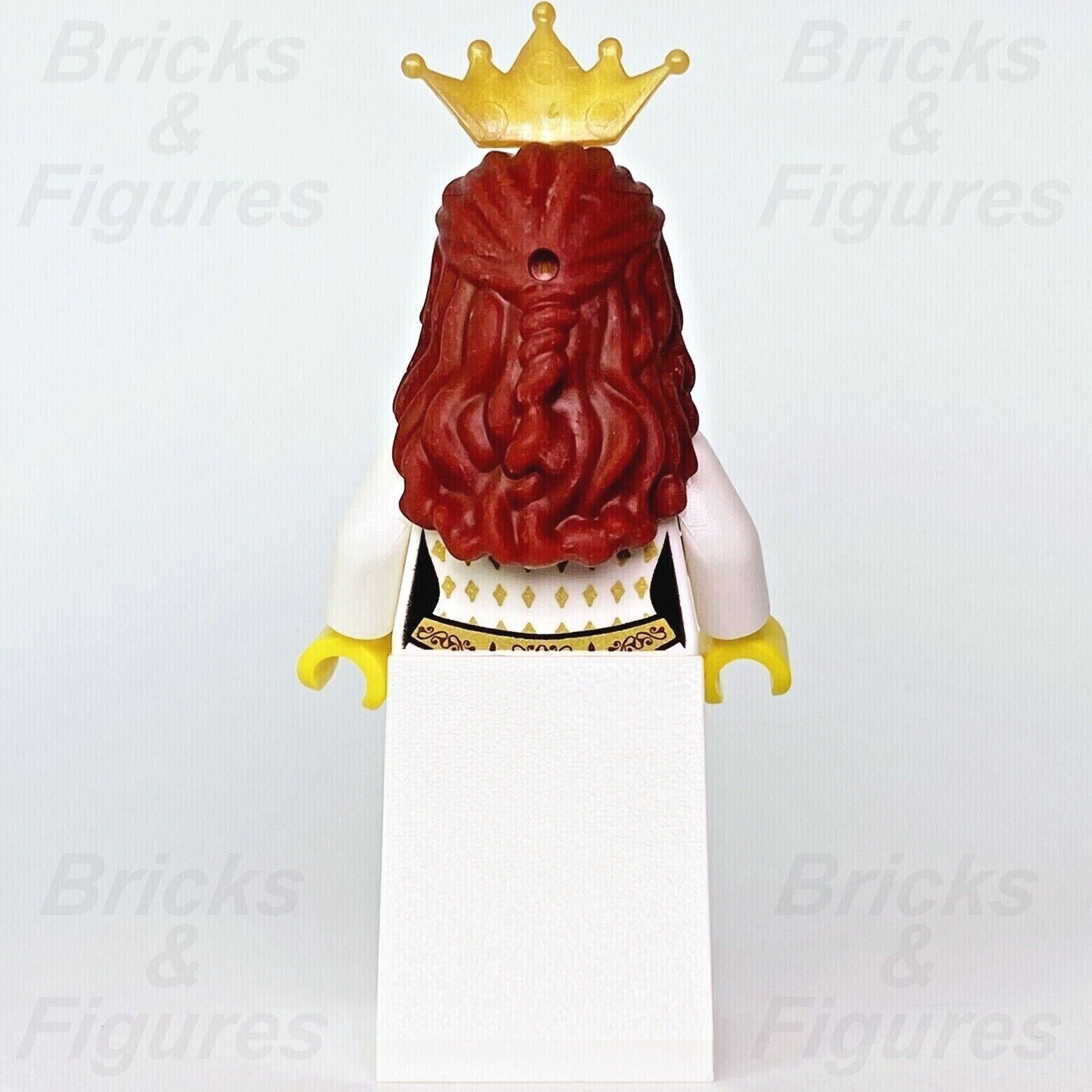 LEGO Lion Princess Castle Minifigure Red Hair with Crown 70403 cas533 Queen New - Bricks & Figures