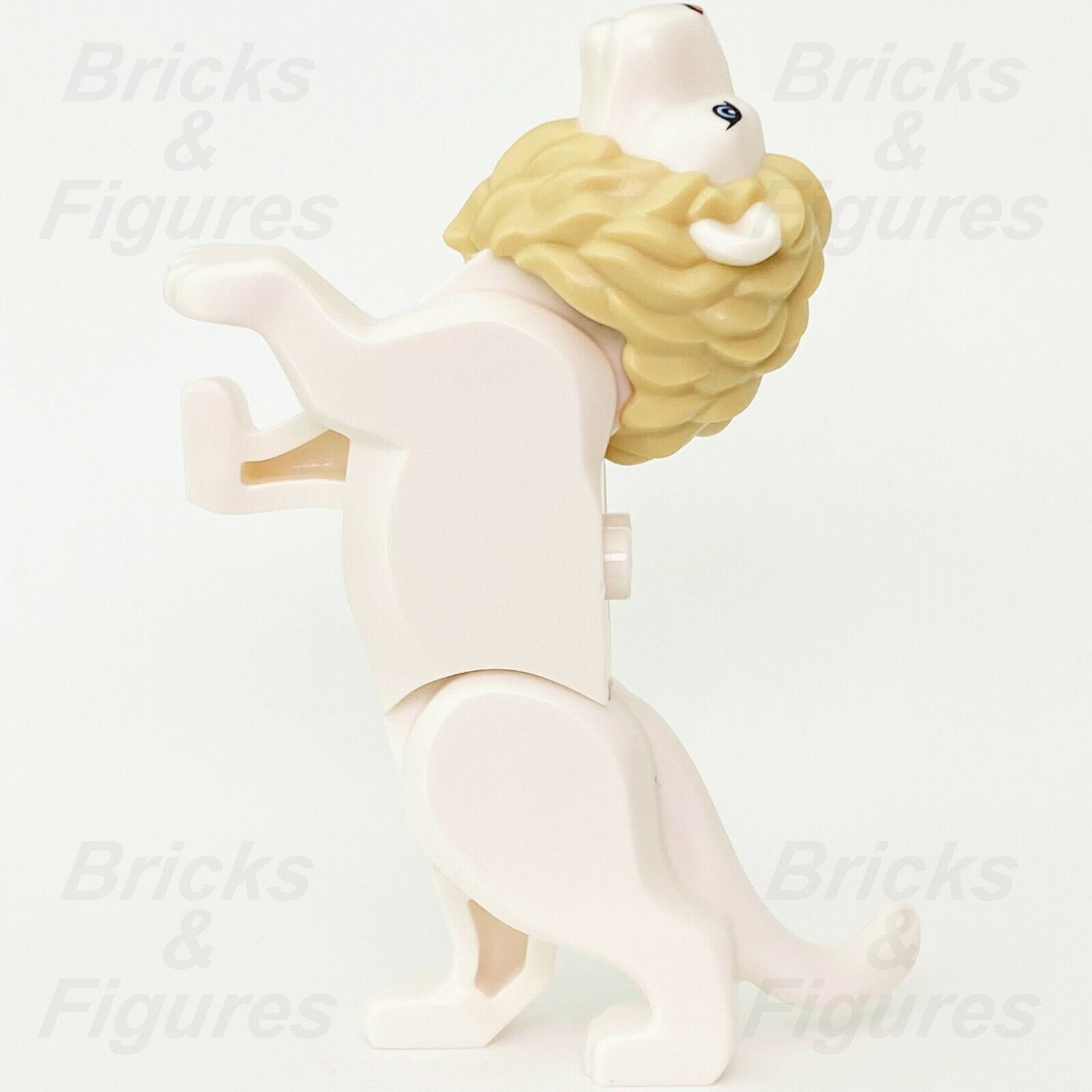 LEGO Town City Rare White Lion Wildlife Rescue Cat Animal Minifigure Part 60307 - Bricks & Figures