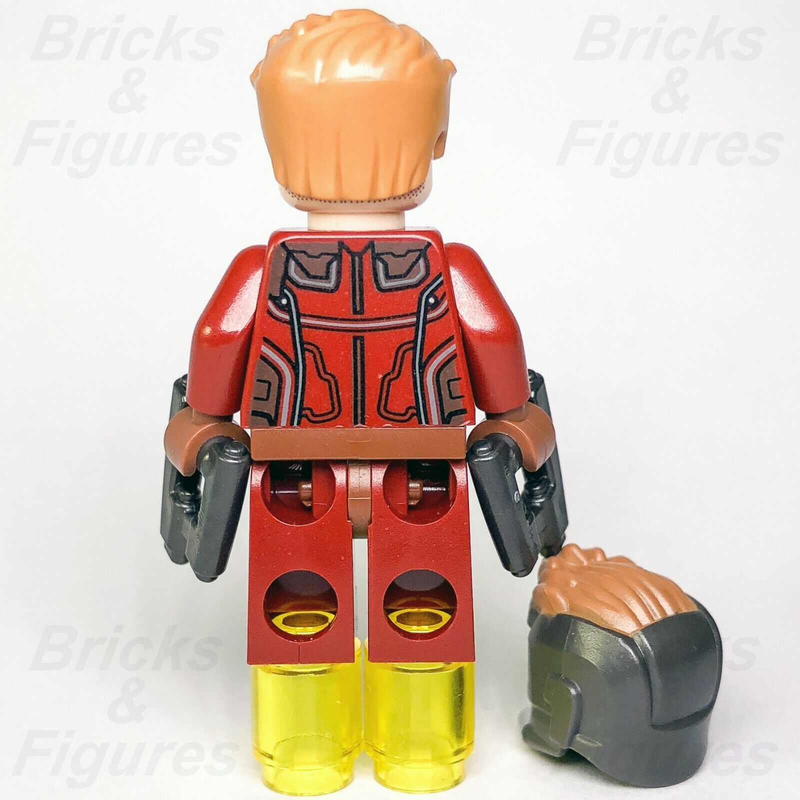 Marvel Super Heroes LEGO Star-Lord Guardians of the Galaxy Minifigure 76021 - Bricks & Figures