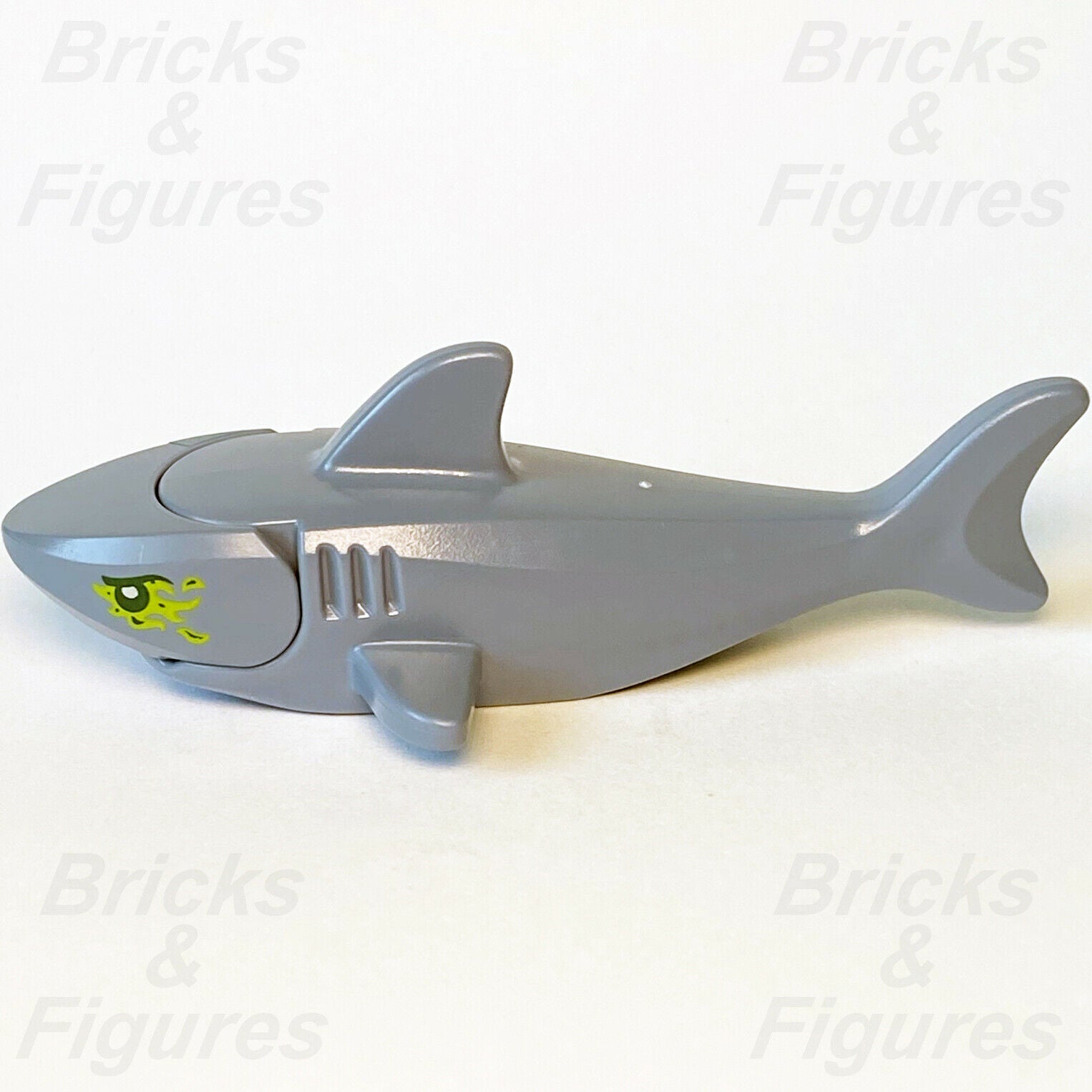 New Hidden Side LEGO Shark with Lime Slime Around Eyes Animal Minifigure 70433 - Bricks & Figures