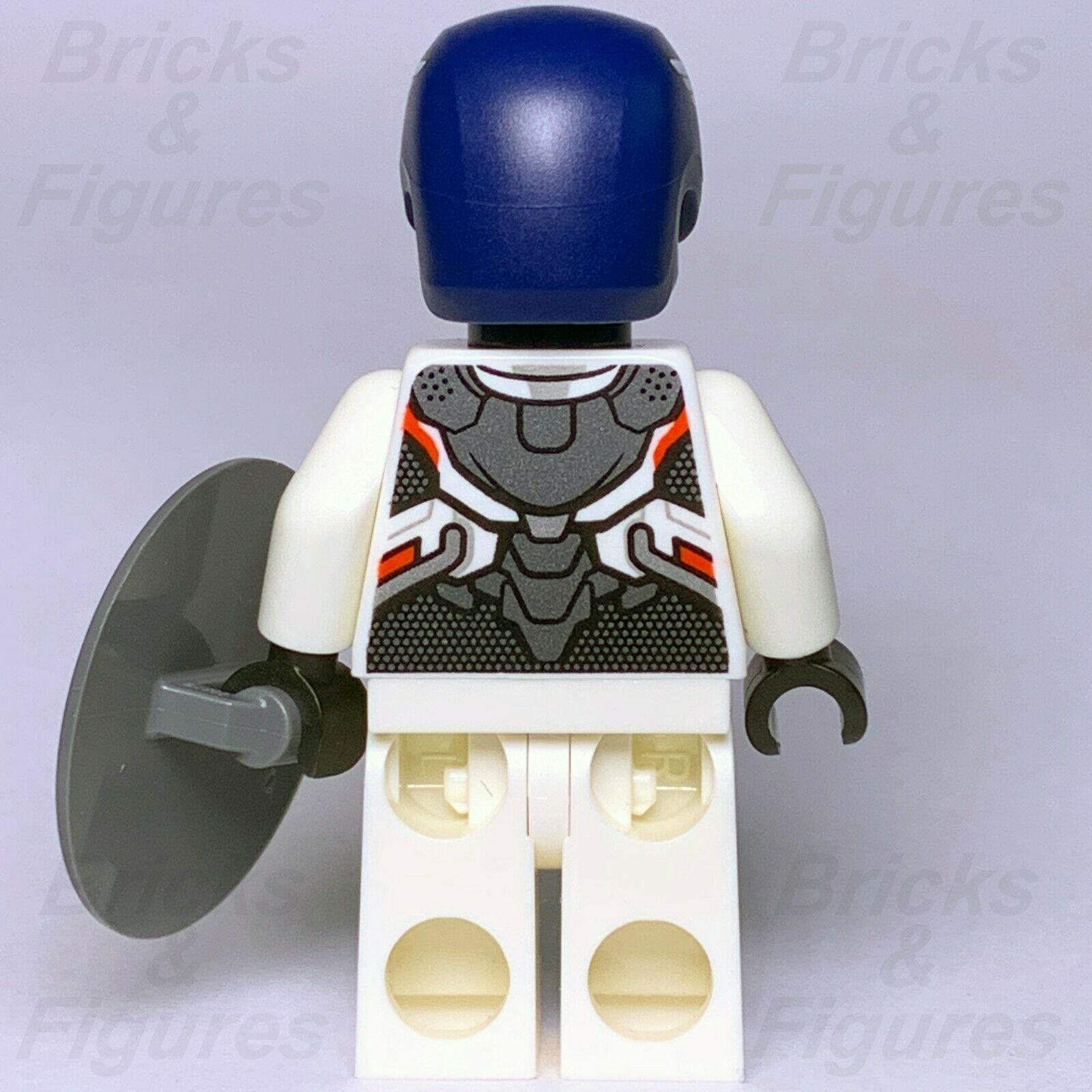 New Marvel Super Heroes LEGO Captain America Avengers Suit Minifigure 76123 - Bricks & Figures