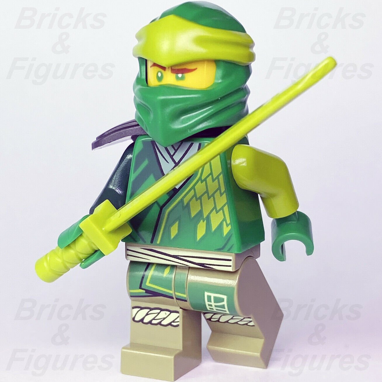 New Ninjago LEGO Lloyd Garmadon Green Ninja Core Minifigure 71767 njo727 - Bricks & Figures