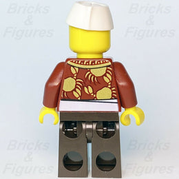 New Ninjago LEGO Severin Black Chef Cook Civilian Movie Minifigure 70620 njo333 - Bricks & Figures