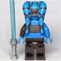 New Star Wars LEGO Aayla Secura Jedi Master Clone War General Minifigure 75182 - Bricks & Figures