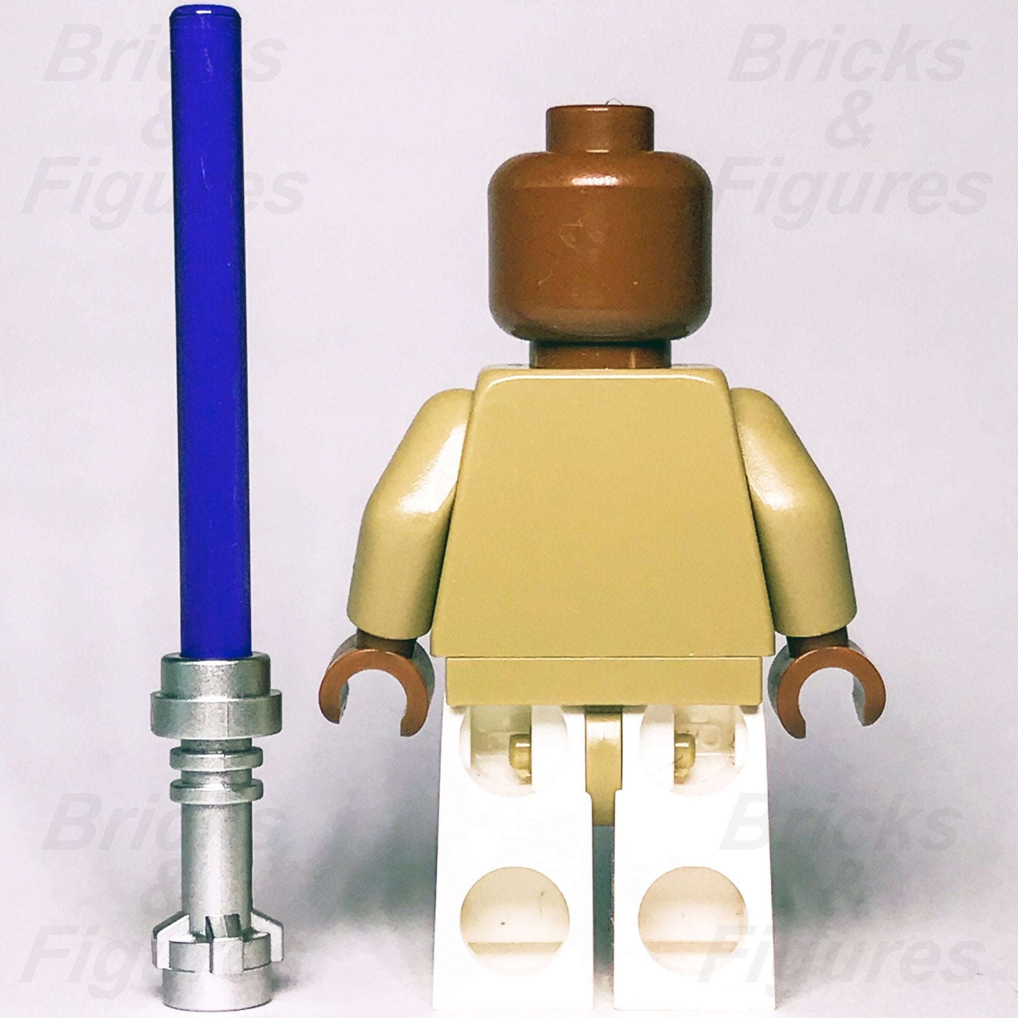 New Star Wars LEGO Mace Windu Jedi Master Clone Wars General Minifigure 75019 - Bricks & Figures