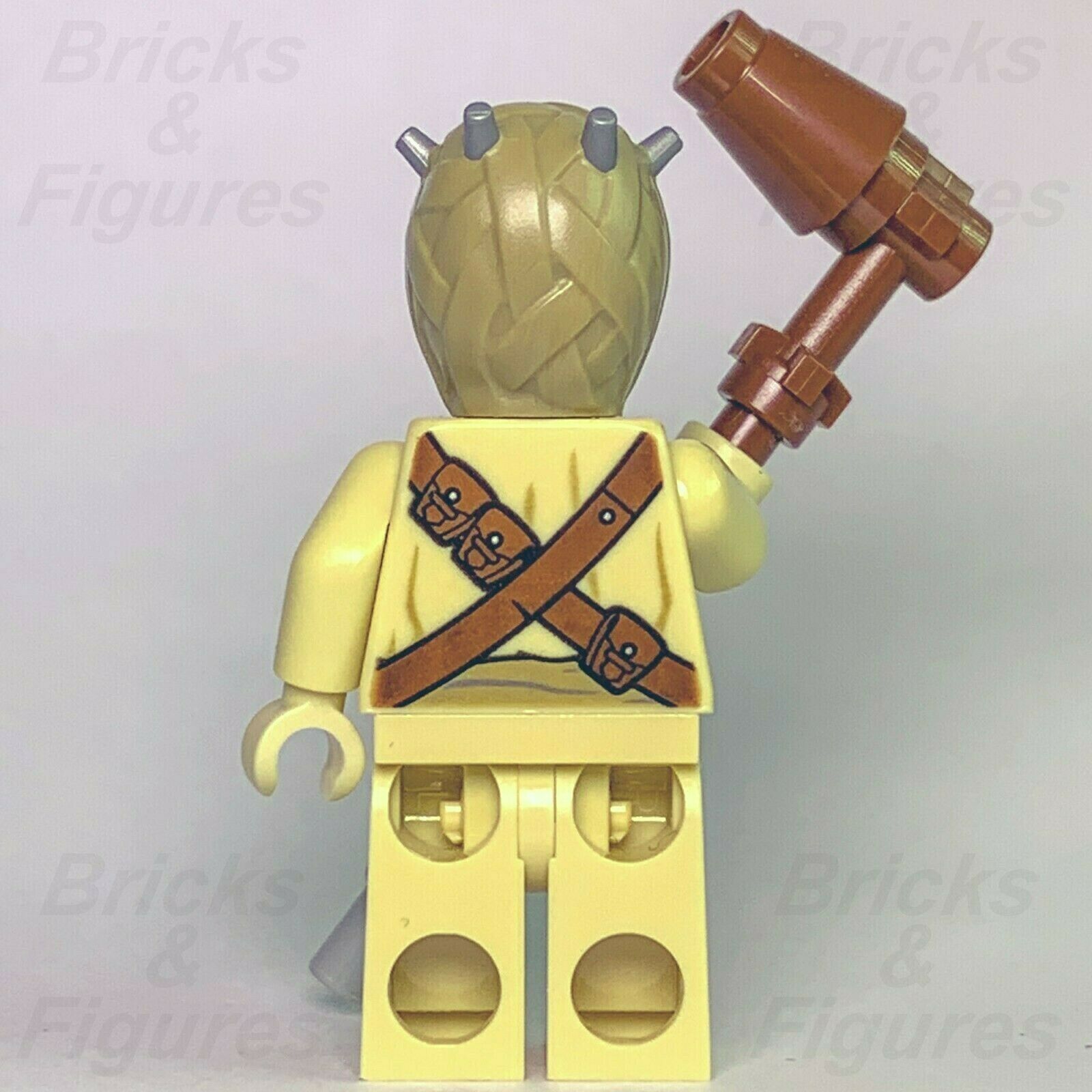 New Star Wars LEGO Tusken Raider with Head Spikes Minifigure 75198 75081 75173 - Bricks & Figures