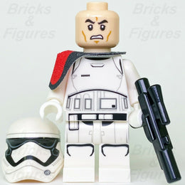 Star Wars LEGO First Order Stormtrooper Officer Minifig Trooper 75104 Genuine - Bricks & Figures
