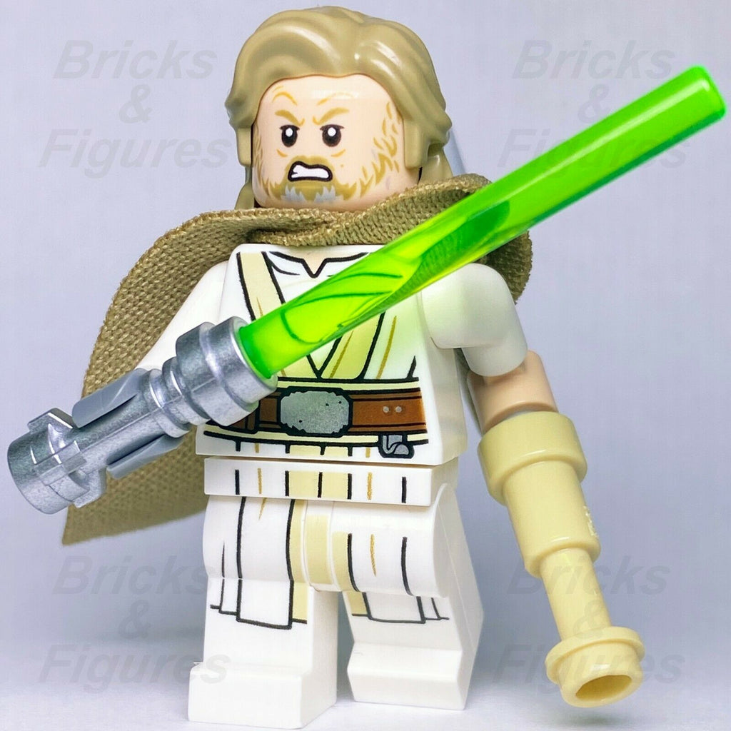 Star LEGO Luke Skywalker Old Master with Lightsaber Minifig – Bricks & Figures