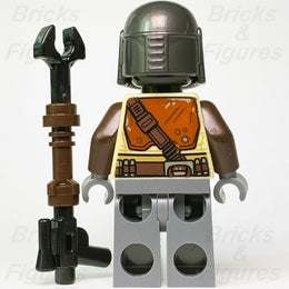 Star Wars LEGO Mandalorian "Mando" Din Djarin (NO CAPE) Minifig 75254 75292 - Bricks & Figures