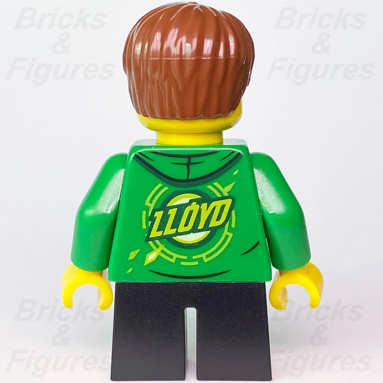 LEGO City Boy Minifigure with Green Ninja Ninjago Hoodie Building 60291 cty12331