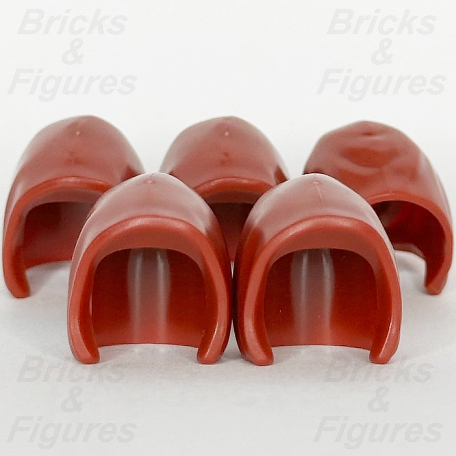 LEGO Minifigure Hood Part Dark Red Headgear Basic Smooth 74528 5368 x 50