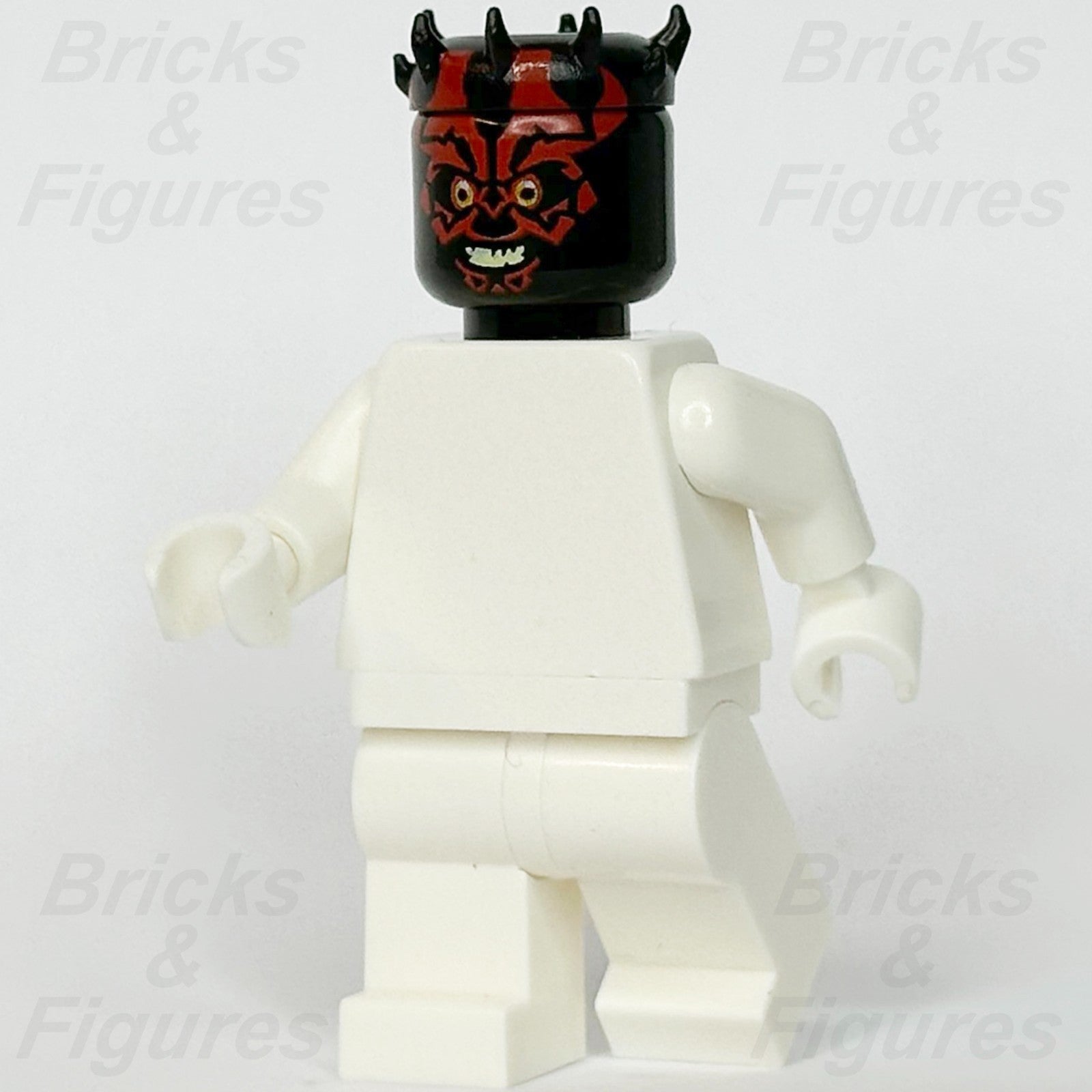 LEGO® Star Wars Darth Maul Head Minifigure Part Zabrak Horns Headgear Sith Face1