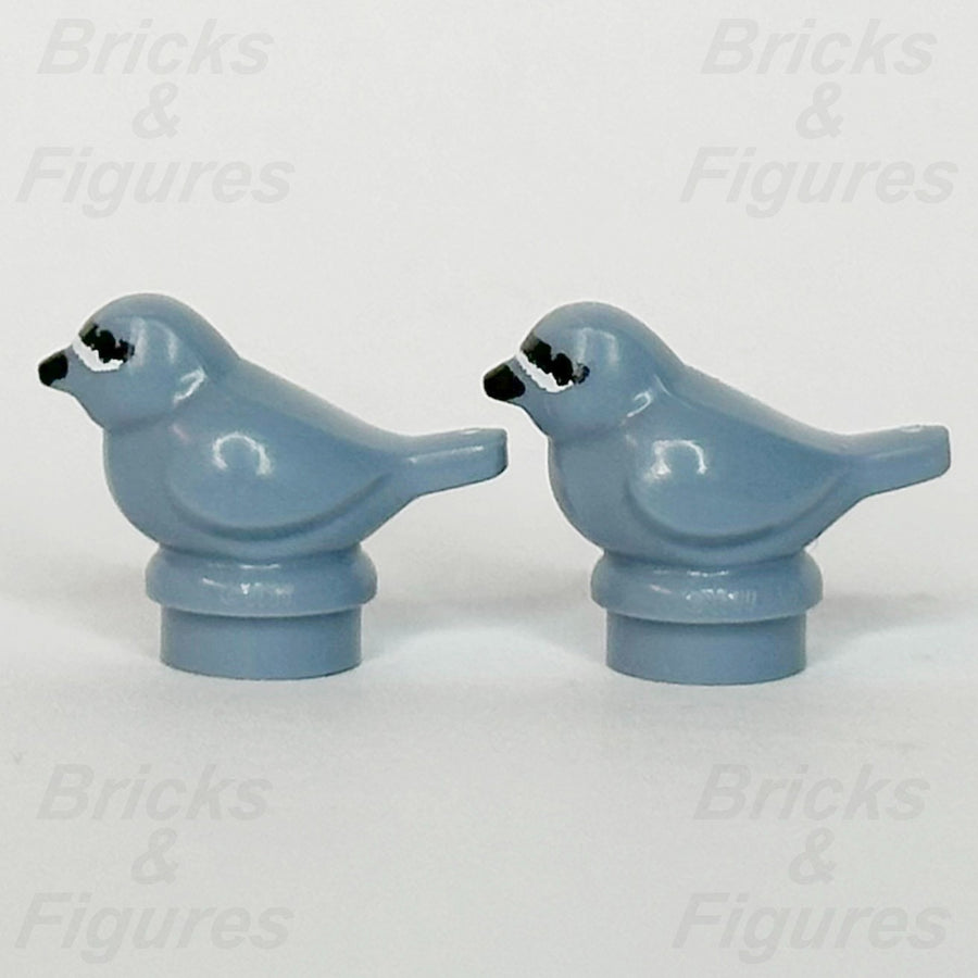 LEGO Holiday & Event Bird Animal Minifigure Part Sand Blue 80121 41835pb06 x 21