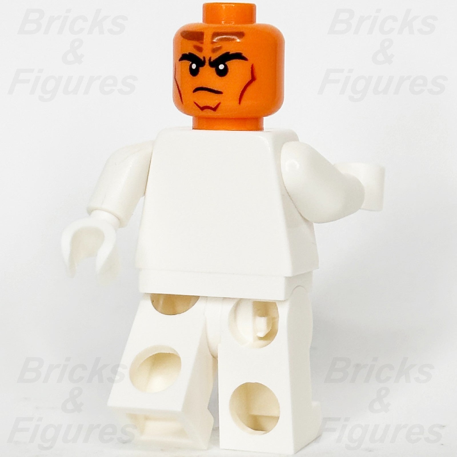 LEGO Dungeons & Dragons Tiefling Sorcerer Minifigure Head Part Male Orange 710473