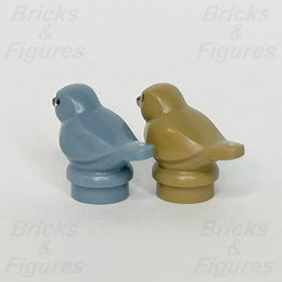 LEGO Small Bird Animal Minifigure Part Sand Blue & Dark Tan 11372 41835 x 23