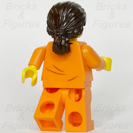 LEGO® City Jail Prisoner Minifigure Male Orange Jumpsuit Sideburns 60508 cty19912
