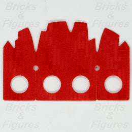 LEGO Red Tattered Skirt Minifigure Part Cloth Uneven Ends Series 27 110633 710480