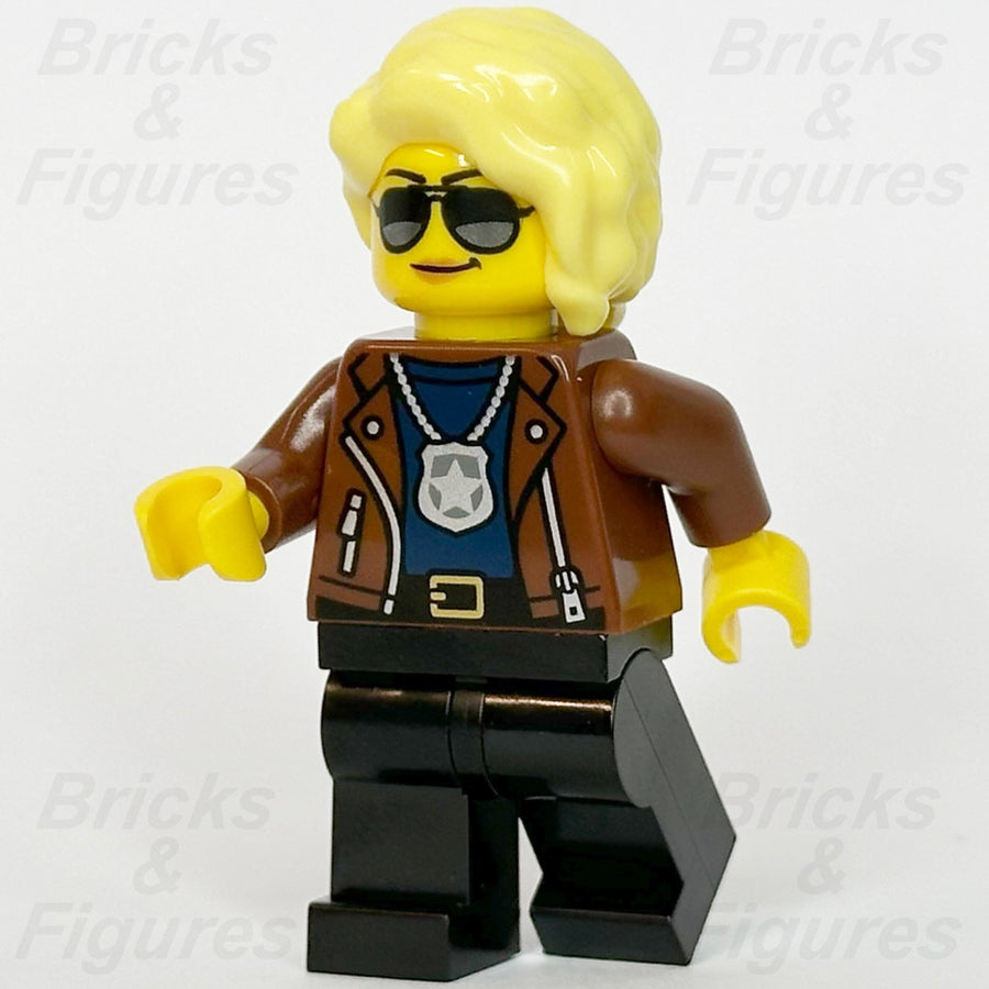 LEGO® City Detective Minifigure Police Town Female Jacket Badge 60508 cty19880