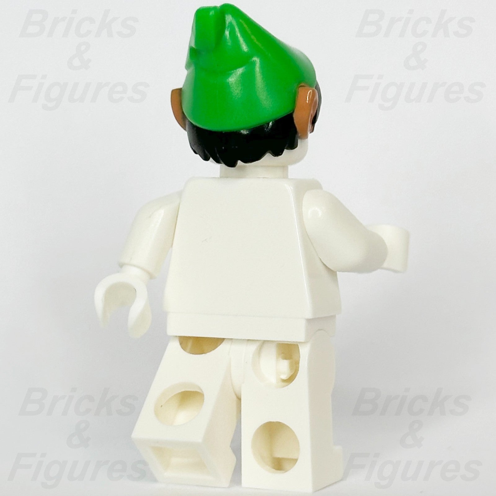 LEGO® Disney Black Elf Hair Bright Green Hat Minifigure Part Peter Pan 26025pb024