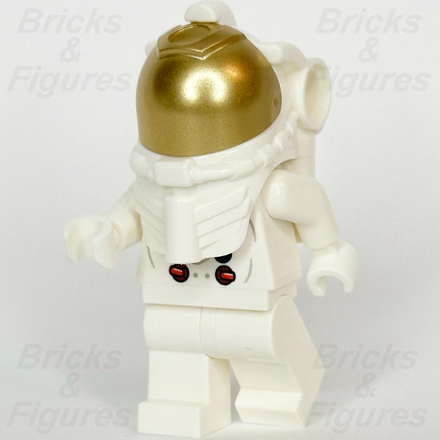 LEGO Creator NASA Apollo 11 Astronaut Minifigure Space Lopsided Smile 10266 - Bricks & Figures