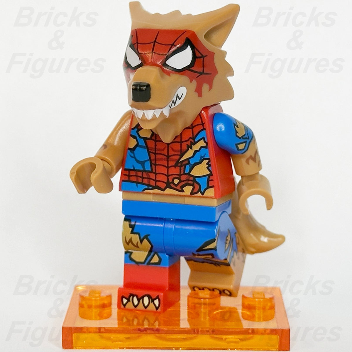 LEGO Super Heroes Werewolf SpiderMan Minifigure Marvel SpiderVerse 71050 #120