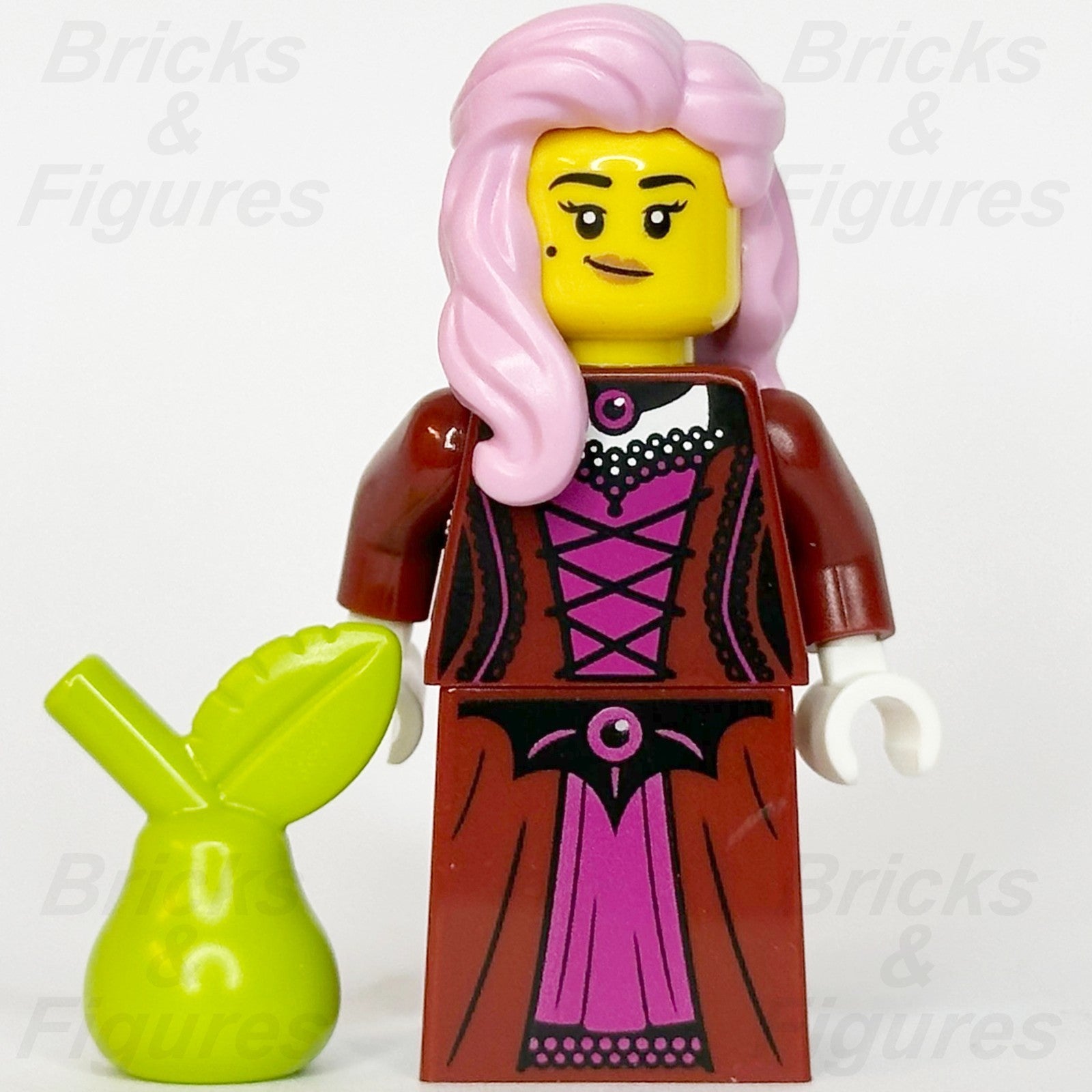 LEGO Castle Alchemist's Shop Shopkeeper Minifigure Pear 910062 Series 7 bdp3521