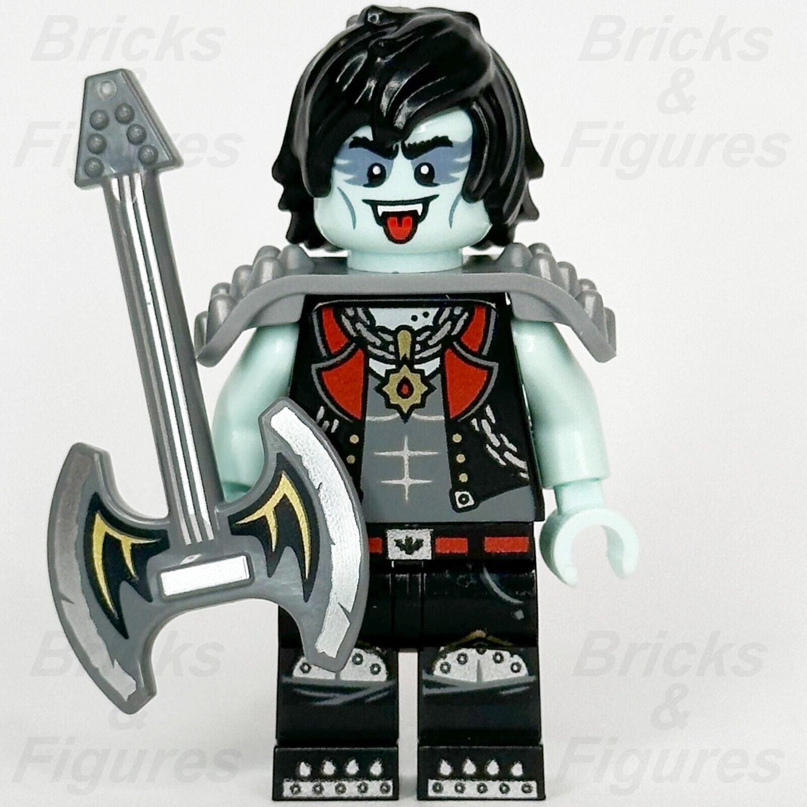 LEGO Vidiyo Vampire Guitarist Minifigure Stages with Guitar Axe 43115 vid033