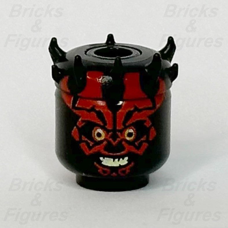 LEGO® Star Wars Darth Maul Head Minifigure Part Zabrak Horns Headgear Sith Face0