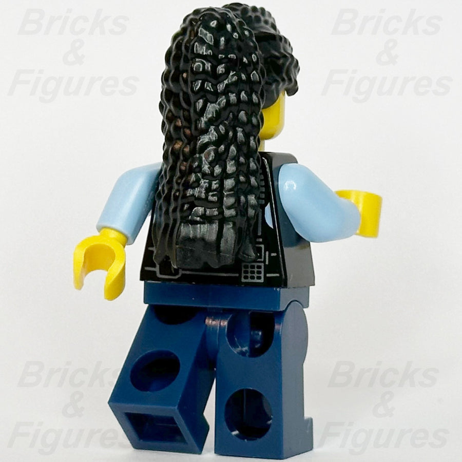 LEGO® City Police Officer Minifigure Town Female Safety Vest Badge 60419 cty17032