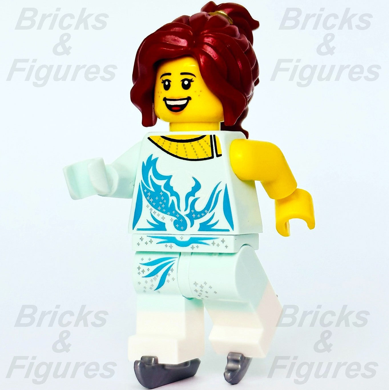 LEGO Ice Skater Female Build-A-Minifigure BAM 2022 Figure Skating Costume Dress0