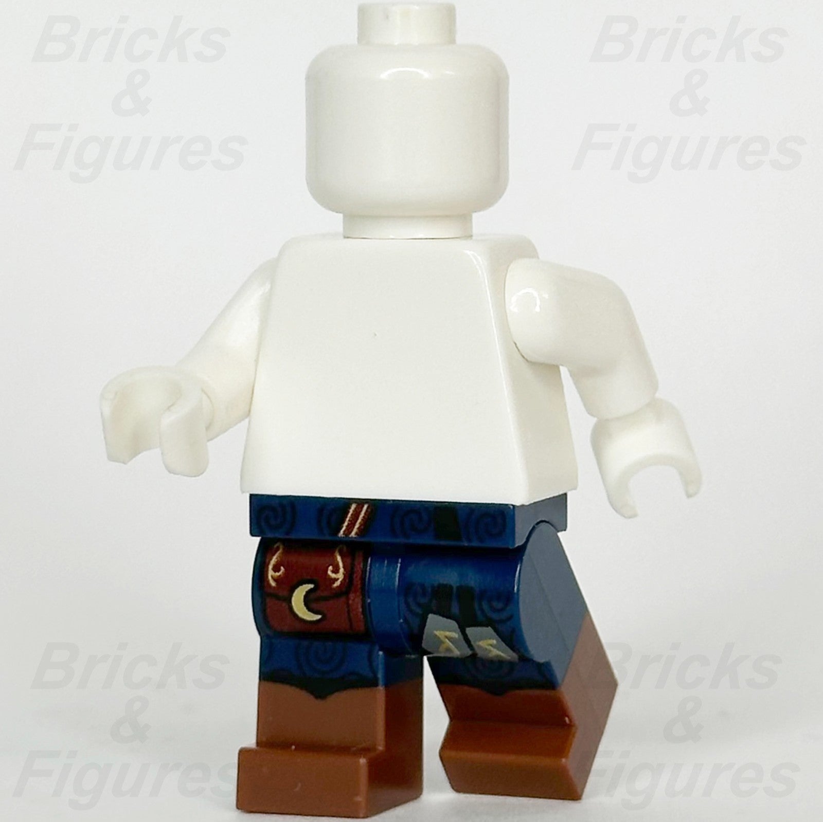 LEGO Dungeons & Dragons Gith Warlock Minifigure Legs Part Brown Boots 710471