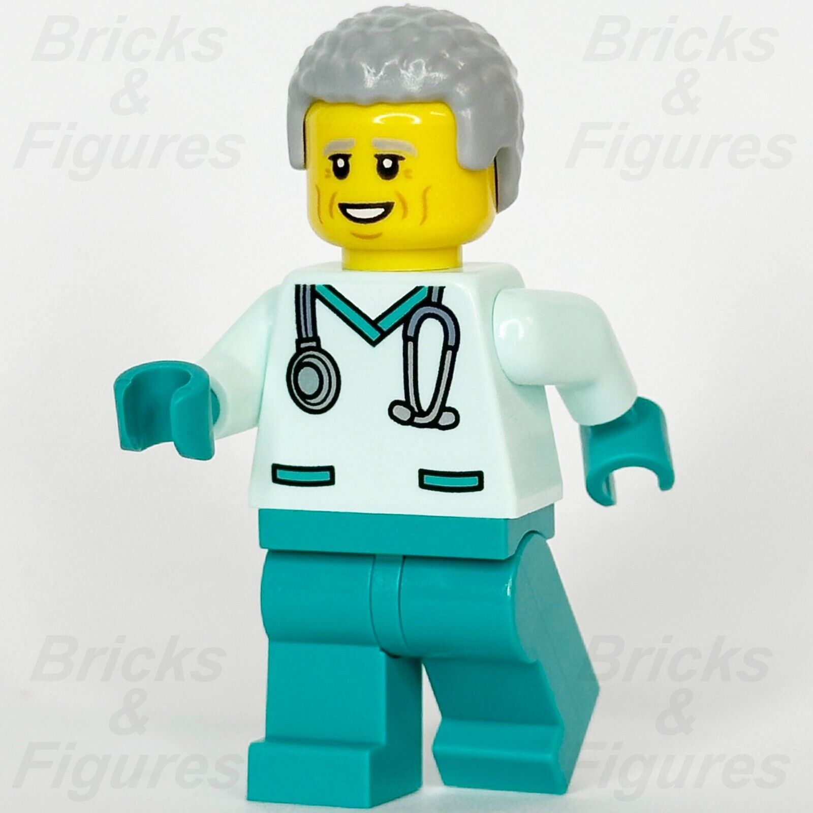 LEGO City Veterinarian Minifigure Male Vet Animal Doctor Dr 60380 cty1649