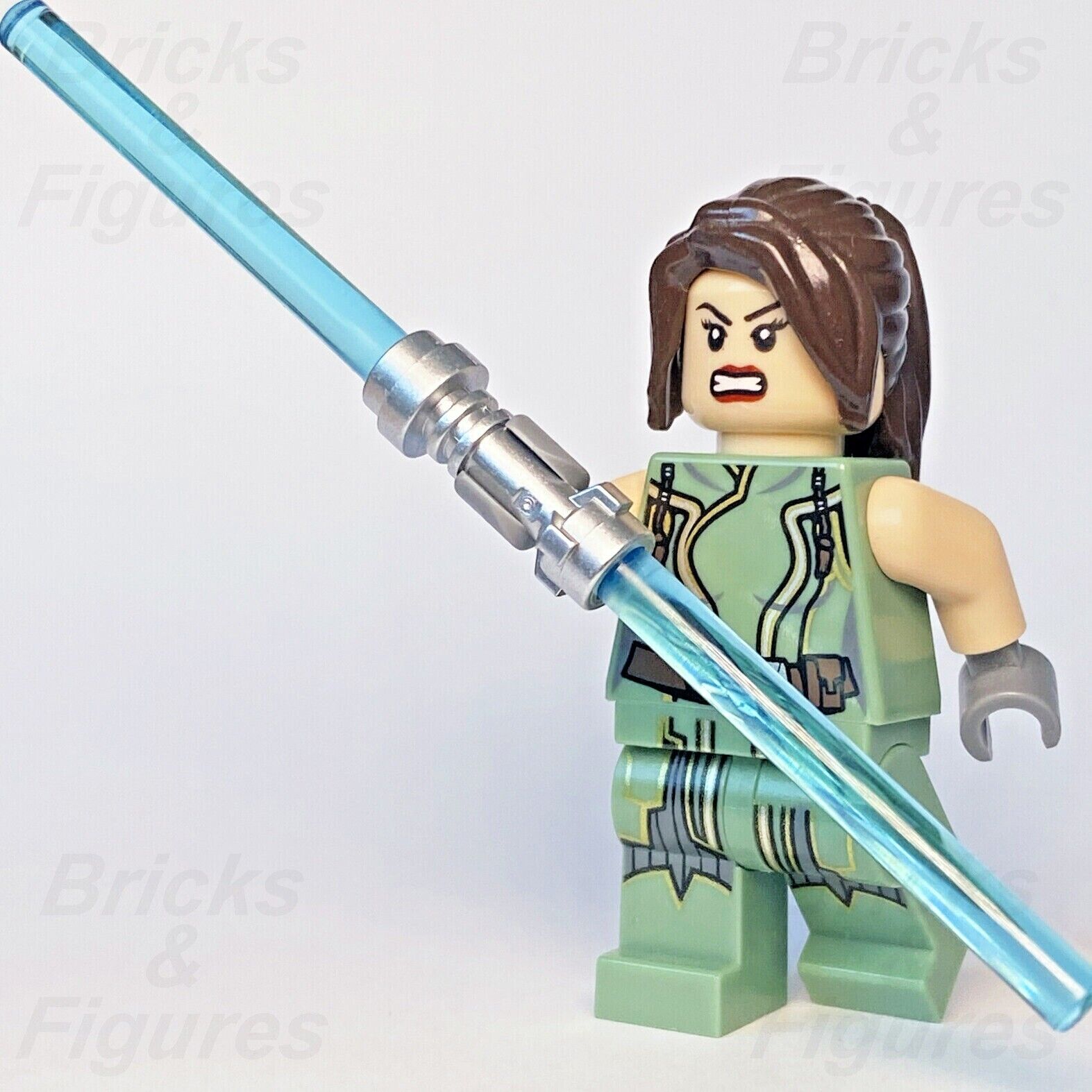 LEGO Star Wars Satele Shan Minifigure Jedi Grand Master Old Republic 9497 sw0389