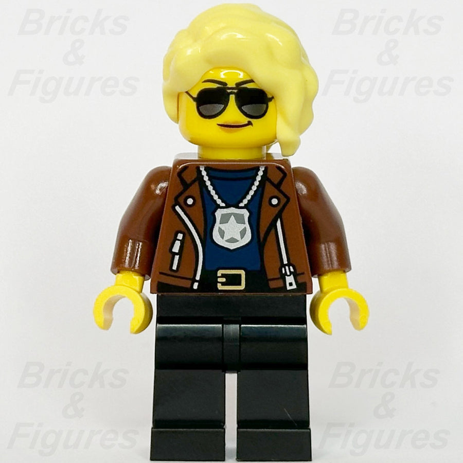 LEGO® City Detective Minifigure Police Town Female Jacket Badge 60508 cty19881