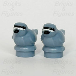 LEGO Holiday & Event Bird Animal Minifigure Part Sand Blue 80121 41835pb06 x 20