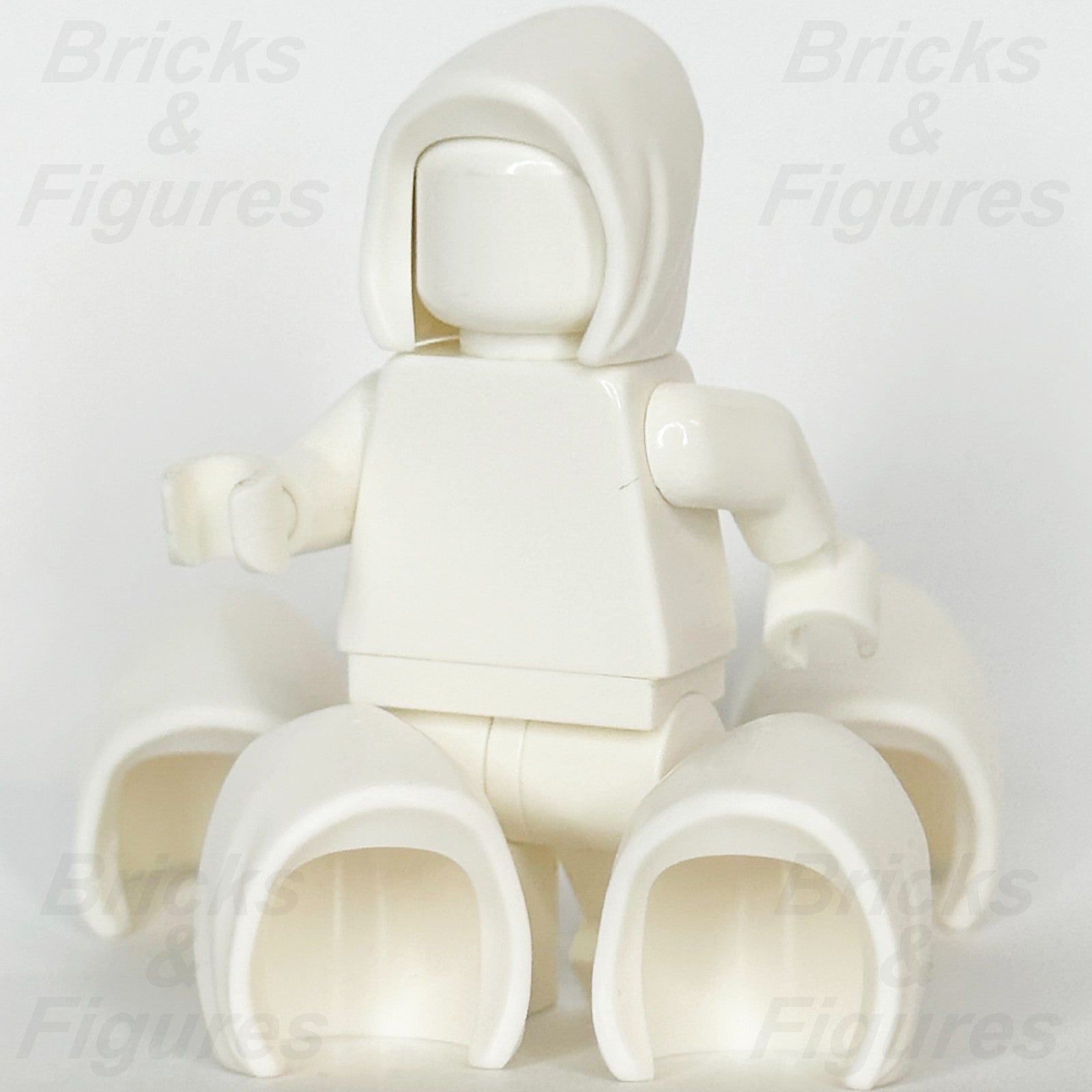LEGO Minifigure Hood Part White Headgear Basic Smooth 74528 5368 Spider-Man x 51