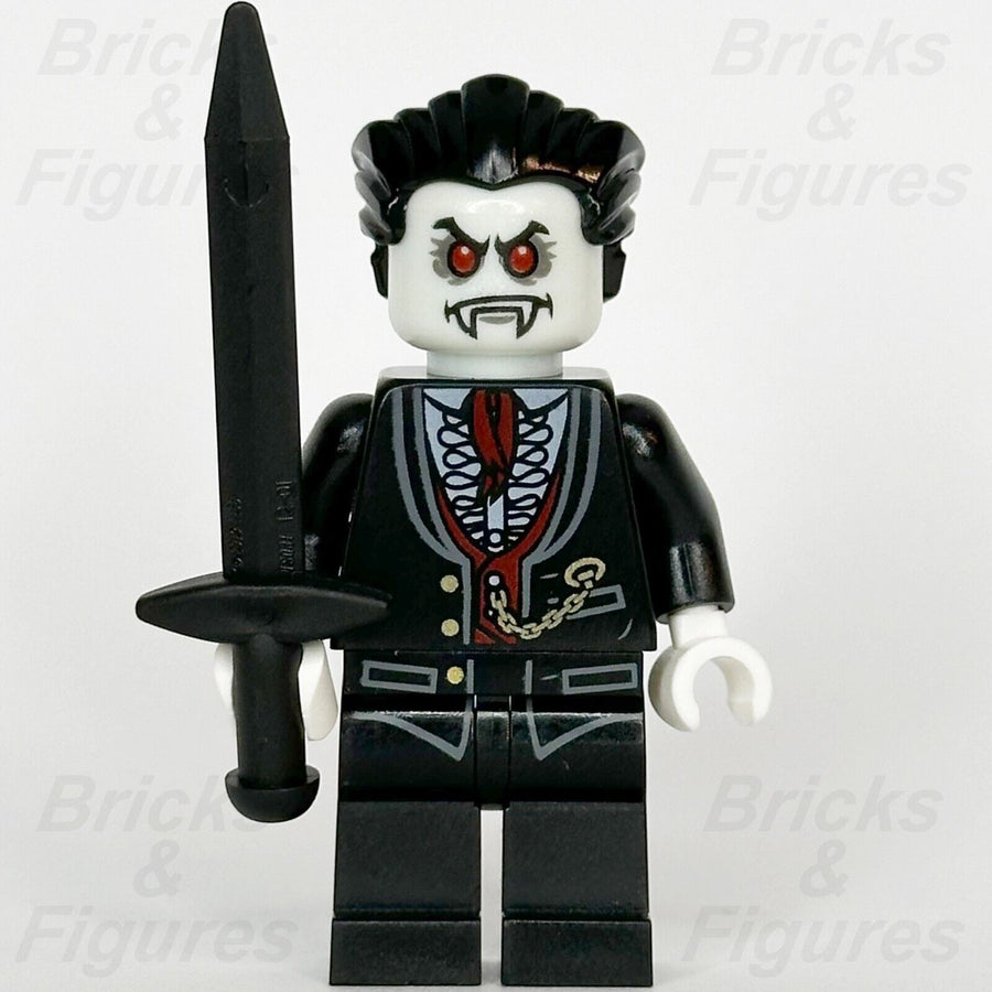 LEGO Monster Fighters Lord Vampyre Minifigure Vampire with Sword 9464 mof013 - Bricks & Figures