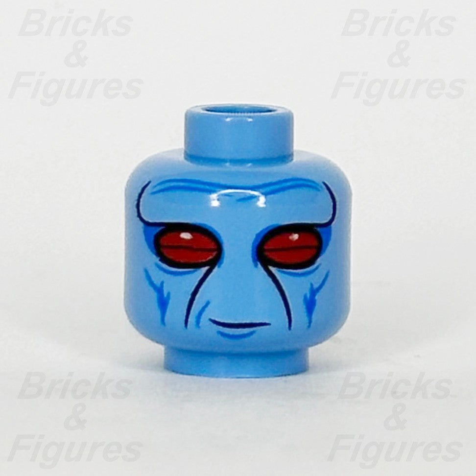 LEGO Star Wars Duros Minifigure Head Part Male Alliance Fighter Alien 3626pb14760
