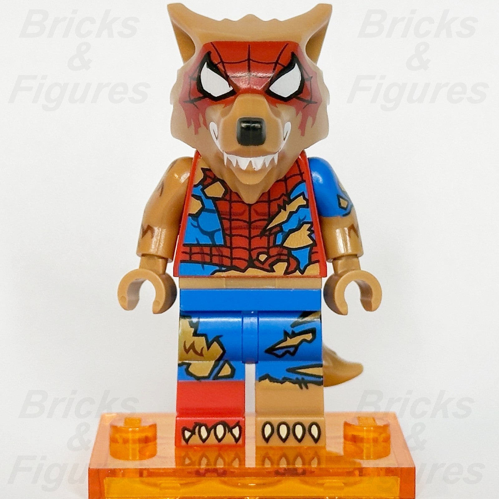 LEGO Super Heroes Werewolf SpiderMan Minifigure Marvel SpiderVerse 71050 #121