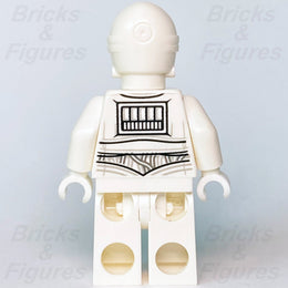 LEGO Star Wars K-3PO Minifigure Hoth Protocol Droid White 75098 sw0725 TESB2