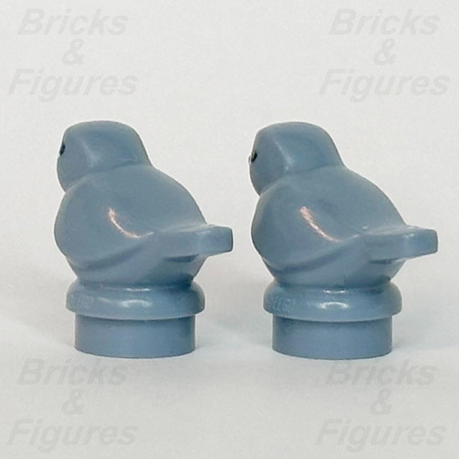 LEGO Holiday & Event Bird Animal Minifigure Part Sand Blue 80121 41835pb06 x 22