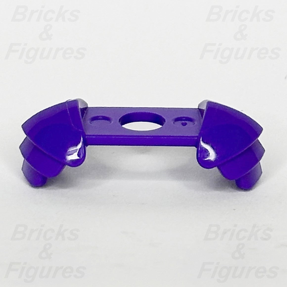 LEGO Shoulder Armour Knight Minifigure Part Dark Purple 37614 Armor Pads Ridged0