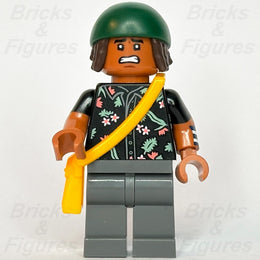 LEGO One Piece Usopp Minifigure Straw Hat Pirate Dark Green Bandana 75638 op0081