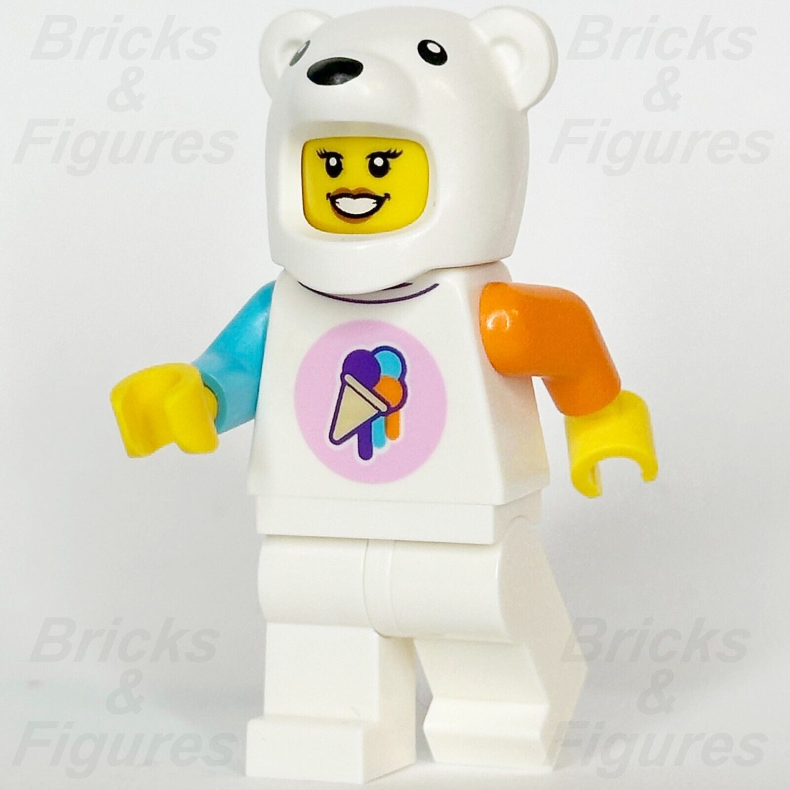 LEGO City Ice-Cream Shop Vendor Minifigure Polar Bear Suit Female 60363 cty1617