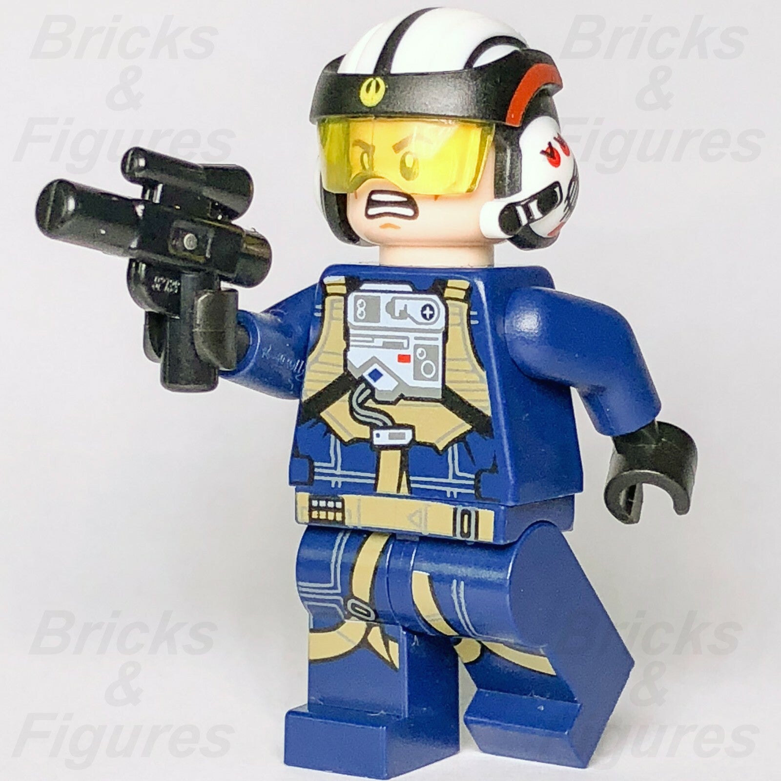 Used Star Wars LEGO UWing Starfighter Rebel Pilot Rogue One Minifigure 751600