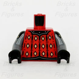 LEGO® Vampire Knight Minifigure Torso Part Tunic Gold Diamonds Castle 71045 Body0