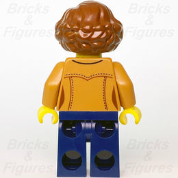LEGO Town Female Bookshop Customer Minifigure Creator Expert City 10270 twn384 - Bricks & Figures