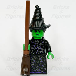 LEGO  Wicked Elphaba Minifigure Black Dress Broom Witch of the West 75691 wck0191