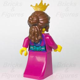 LEGO Princess with Crown & Pink Dress Castle Build-A-Minifigure (BAM) 2022 Koi2